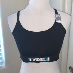 PINK VICTORIA’S SECRET BRAND NEW WITH TAGS SIZE MEDIUM SPORTS BRA